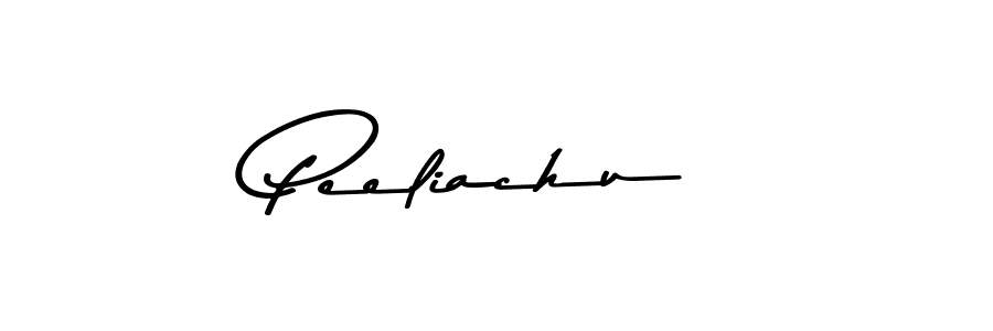 How to Draw Peeliachu signature style? Asem Kandis PERSONAL USE is a latest design signature styles for name Peeliachu. Peeliachu signature style 9 images and pictures png