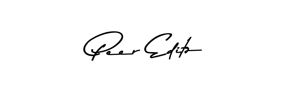 Use a signature maker to create a handwritten signature online. With this signature software, you can design (Asem Kandis PERSONAL USE) your own signature for name Peer Editz. Peer Editz signature style 9 images and pictures png