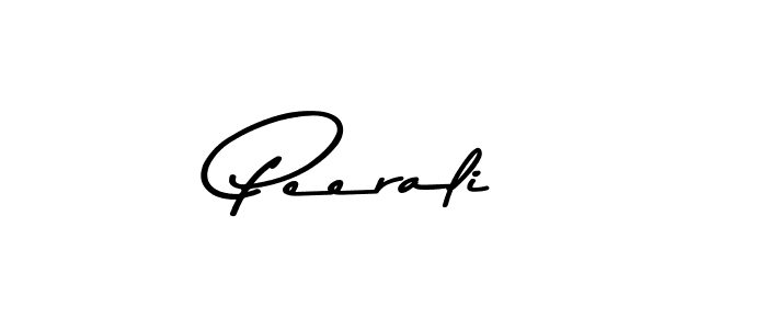 Make a beautiful signature design for name Peerali. Use this online signature maker to create a handwritten signature for free. Peerali signature style 9 images and pictures png