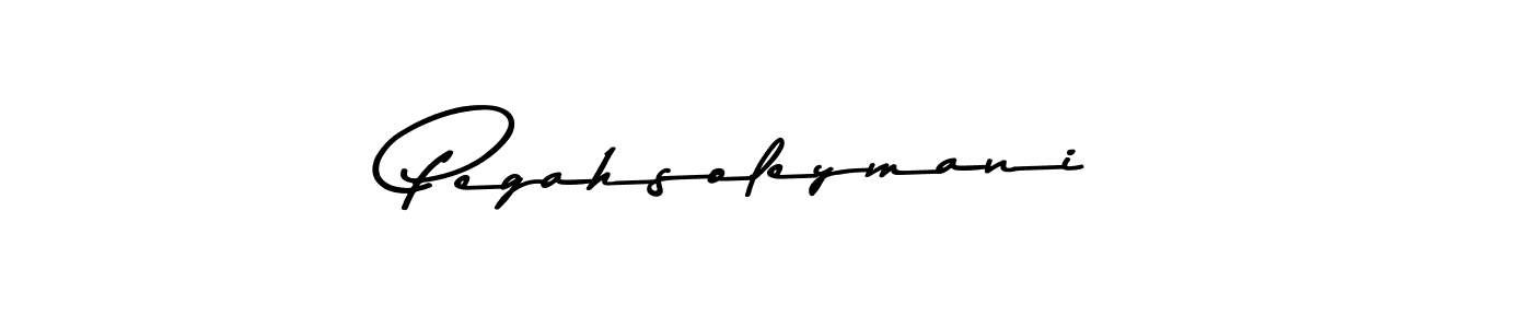 Pegahsoleymani stylish signature style. Best Handwritten Sign (Asem Kandis PERSONAL USE) for my name. Handwritten Signature Collection Ideas for my name Pegahsoleymani. Pegahsoleymani signature style 9 images and pictures png