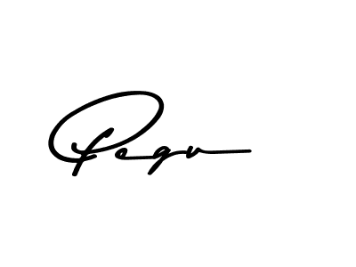 Create a beautiful signature design for name Pegu. With this signature (Asem Kandis PERSONAL USE) fonts, you can make a handwritten signature for free. Pegu signature style 9 images and pictures png