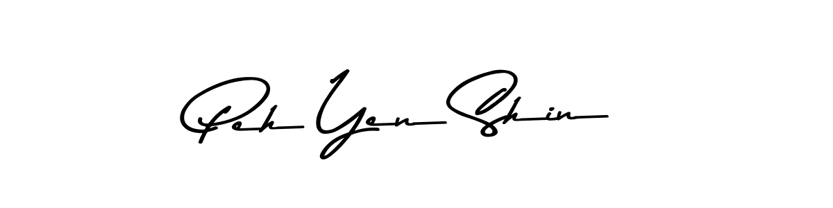 Also we have Peh Yen Shin name is the best signature style. Create professional handwritten signature collection using Asem Kandis PERSONAL USE autograph style. Peh Yen Shin signature style 9 images and pictures png