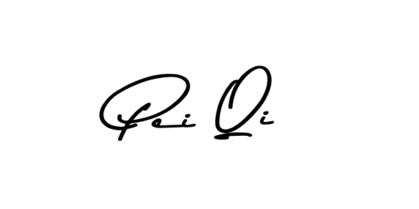 The best way (Asem Kandis PERSONAL USE) to make a short signature is to pick only two or three words in your name. The name Pei Qi include a total of six letters. For converting this name. Pei Qi signature style 9 images and pictures png