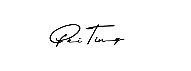 Make a beautiful signature design for name Pei Ting. With this signature (Asem Kandis PERSONAL USE) style, you can create a handwritten signature for free. Pei Ting signature style 9 images and pictures png