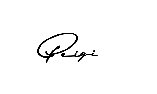 Use a signature maker to create a handwritten signature online. With this signature software, you can design (Asem Kandis PERSONAL USE) your own signature for name Peigi. Peigi signature style 9 images and pictures png