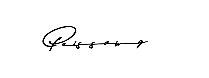 Design your own signature with our free online signature maker. With this signature software, you can create a handwritten (Asem Kandis PERSONAL USE) signature for name Peissawg. Peissawg signature style 9 images and pictures png