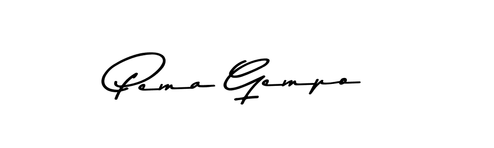 Here are the top 10 professional signature styles for the name Pema Gempo. These are the best autograph styles you can use for your name. Pema Gempo signature style 9 images and pictures png