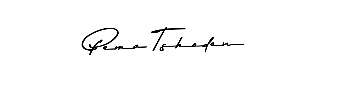 Make a beautiful signature design for name Pema Tshoden. Use this online signature maker to create a handwritten signature for free. Pema Tshoden signature style 9 images and pictures png