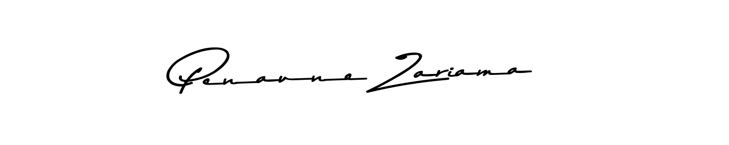 You should practise on your own different ways (Asem Kandis PERSONAL USE) to write your name (Penaune Zariama) in signature. don't let someone else do it for you. Penaune Zariama signature style 9 images and pictures png