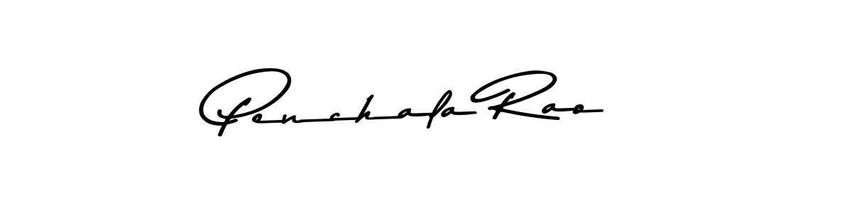 Design your own signature with our free online signature maker. With this signature software, you can create a handwritten (Asem Kandis PERSONAL USE) signature for name Penchala Rao. Penchala Rao signature style 9 images and pictures png