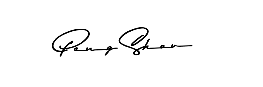 Use a signature maker to create a handwritten signature online. With this signature software, you can design (Asem Kandis PERSONAL USE) your own signature for name Peng Shou. Peng Shou signature style 9 images and pictures png
