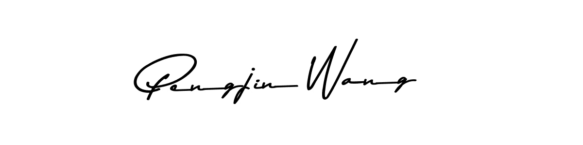 Also You can easily find your signature by using the search form. We will create Pengjin Wang name handwritten signature images for you free of cost using Asem Kandis PERSONAL USE sign style. Pengjin Wang signature style 9 images and pictures png
