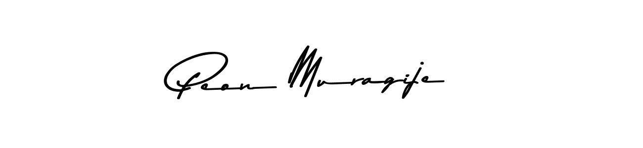 The best way (Asem Kandis PERSONAL USE) to make a short signature is to pick only two or three words in your name. The name Peon Muragije include a total of six letters. For converting this name. Peon Muragije signature style 9 images and pictures png