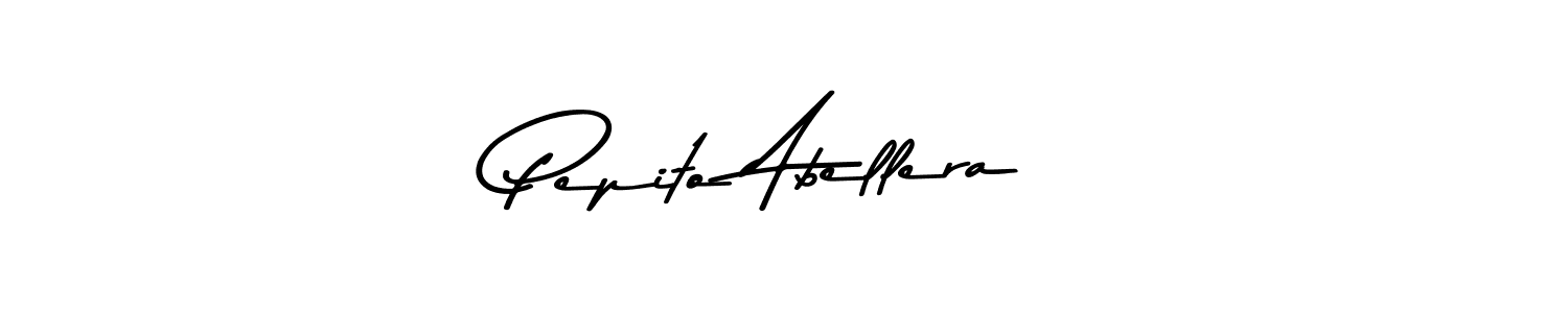 Pepito Abellera stylish signature style. Best Handwritten Sign (Asem Kandis PERSONAL USE) for my name. Handwritten Signature Collection Ideas for my name Pepito Abellera. Pepito Abellera signature style 9 images and pictures png