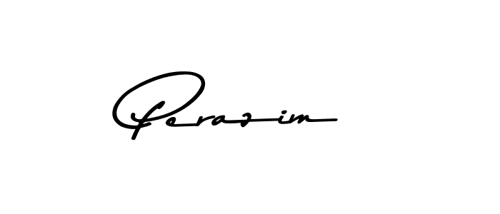 You should practise on your own different ways (Asem Kandis PERSONAL USE) to write your name (Perazim) in signature. don't let someone else do it for you. Perazim signature style 9 images and pictures png