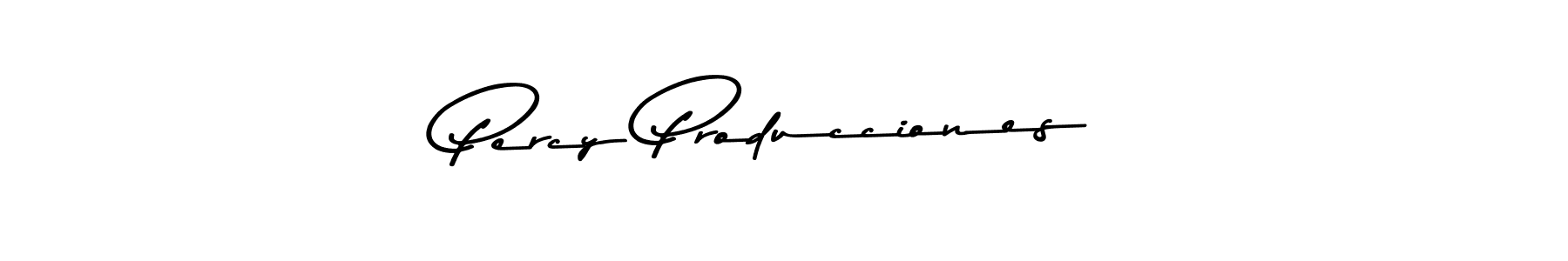Percy Producciones stylish signature style. Best Handwritten Sign (Asem Kandis PERSONAL USE) for my name. Handwritten Signature Collection Ideas for my name Percy Producciones. Percy Producciones signature style 9 images and pictures png