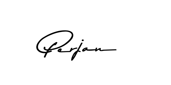How to make Perjan signature? Asem Kandis PERSONAL USE is a professional autograph style. Create handwritten signature for Perjan name. Perjan signature style 9 images and pictures png