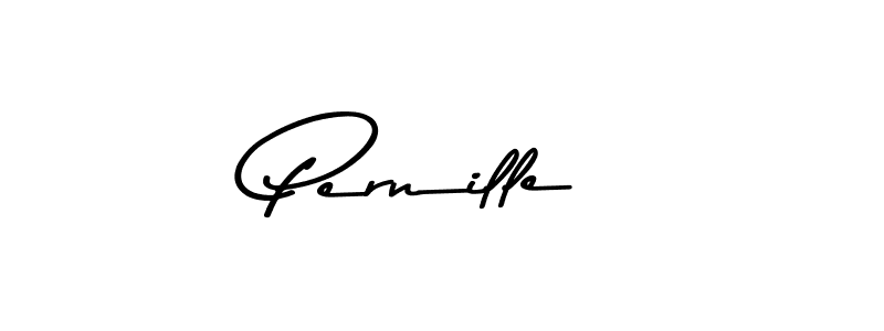 Asem Kandis PERSONAL USE is a professional signature style that is perfect for those who want to add a touch of class to their signature. It is also a great choice for those who want to make their signature more unique. Get Pernille name to fancy signature for free. Pernille signature style 9 images and pictures png