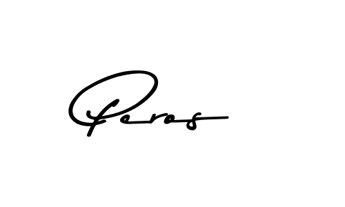 Peros stylish signature style. Best Handwritten Sign (Asem Kandis PERSONAL USE) for my name. Handwritten Signature Collection Ideas for my name Peros. Peros signature style 9 images and pictures png