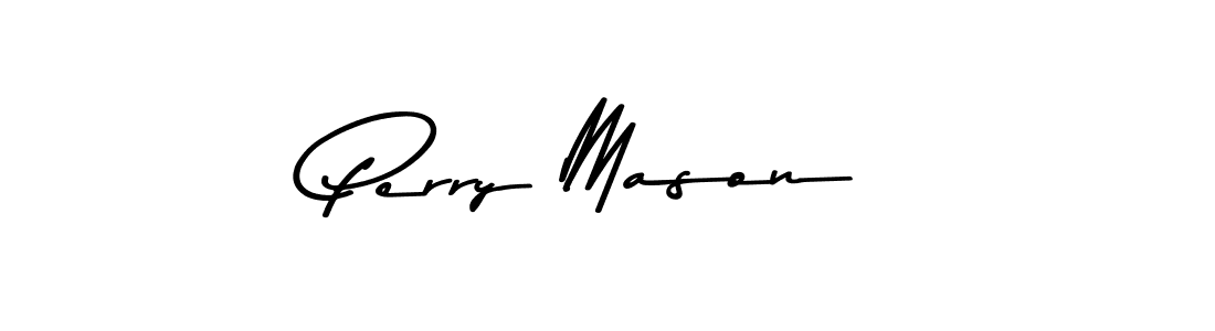 Design your own signature with our free online signature maker. With this signature software, you can create a handwritten (Asem Kandis PERSONAL USE) signature for name Perry Mason. Perry Mason signature style 9 images and pictures png