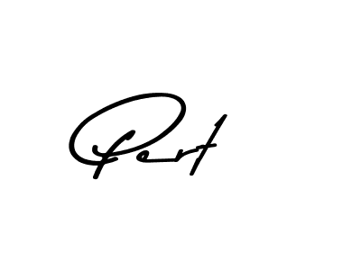 Create a beautiful signature design for name Pert. With this signature (Asem Kandis PERSONAL USE) fonts, you can make a handwritten signature for free. Pert signature style 9 images and pictures png