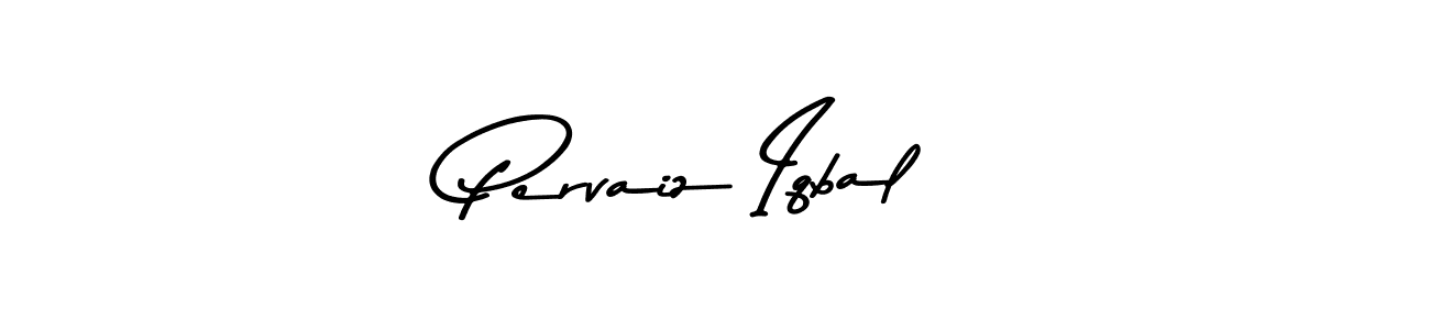 if you are searching for the best signature style for your name Pervaiz Iqbal. so please give up your signature search. here we have designed multiple signature styles  using Asem Kandis PERSONAL USE. Pervaiz Iqbal signature style 9 images and pictures png