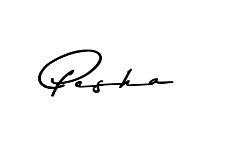 Also we have Pesha name is the best signature style. Create professional handwritten signature collection using Asem Kandis PERSONAL USE autograph style. Pesha signature style 9 images and pictures png