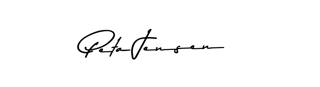 Make a beautiful signature design for name Peta Jensen. With this signature (Asem Kandis PERSONAL USE) style, you can create a handwritten signature for free. Peta Jensen signature style 9 images and pictures png