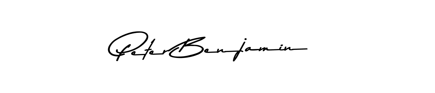 Use a signature maker to create a handwritten signature online. With this signature software, you can design (Asem Kandis PERSONAL USE) your own signature for name Peter Benjamin. Peter Benjamin signature style 9 images and pictures png