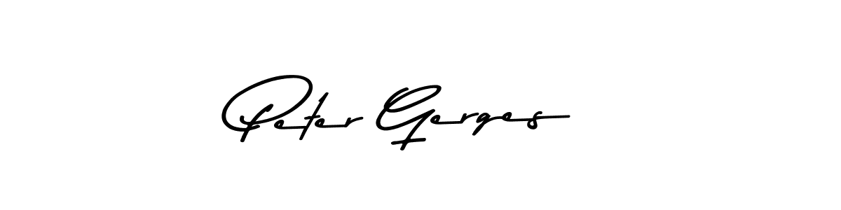 Peter Gerges stylish signature style. Best Handwritten Sign (Asem Kandis PERSONAL USE) for my name. Handwritten Signature Collection Ideas for my name Peter Gerges. Peter Gerges signature style 9 images and pictures png