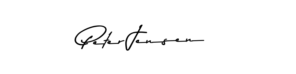 Create a beautiful signature design for name Peter Jensen. With this signature (Asem Kandis PERSONAL USE) fonts, you can make a handwritten signature for free. Peter Jensen signature style 9 images and pictures png