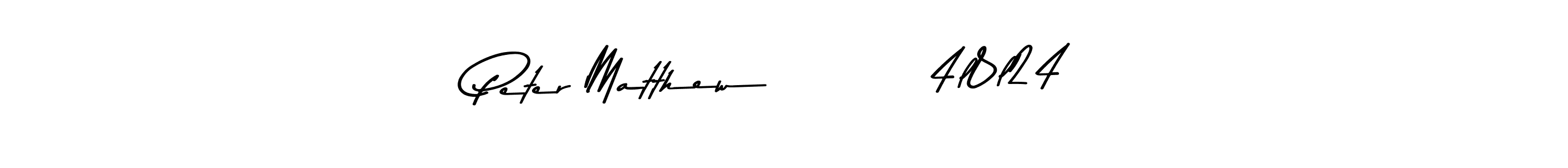 Make a beautiful signature design for name Peter Matthew         4l8l24. Use this online signature maker to create a handwritten signature for free. Peter Matthew         4l8l24 signature style 9 images and pictures png