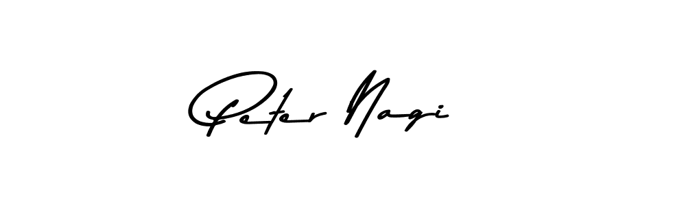 Create a beautiful signature design for name Peter Nagi. With this signature (Asem Kandis PERSONAL USE) fonts, you can make a handwritten signature for free. Peter Nagi signature style 9 images and pictures png