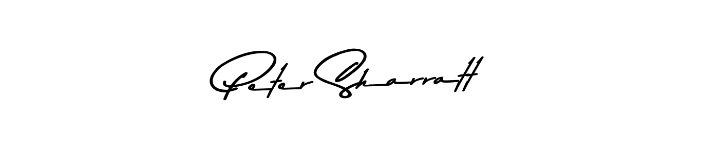 Design your own signature with our free online signature maker. With this signature software, you can create a handwritten (Asem Kandis PERSONAL USE) signature for name Peter Sharratt. Peter Sharratt signature style 9 images and pictures png