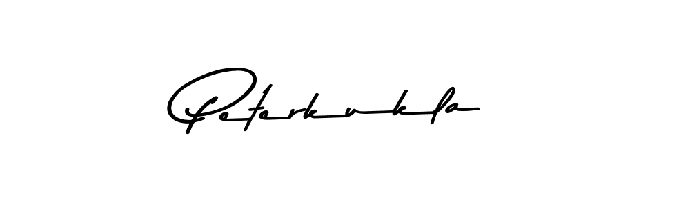 Make a beautiful signature design for name Peterkukla. With this signature (Asem Kandis PERSONAL USE) style, you can create a handwritten signature for free. Peterkukla signature style 9 images and pictures png