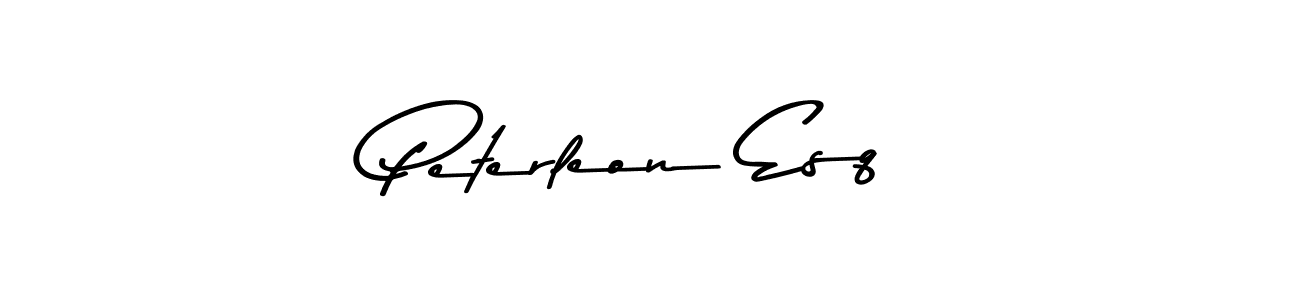 Create a beautiful signature design for name Peterleon Esq. With this signature (Asem Kandis PERSONAL USE) fonts, you can make a handwritten signature for free. Peterleon Esq signature style 9 images and pictures png