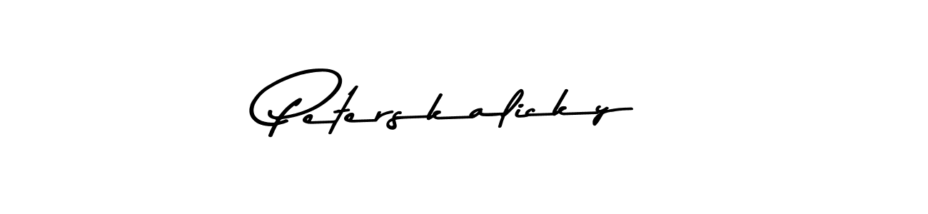 Asem Kandis PERSONAL USE is a professional signature style that is perfect for those who want to add a touch of class to their signature. It is also a great choice for those who want to make their signature more unique. Get Peterskalicky name to fancy signature for free. Peterskalicky signature style 9 images and pictures png