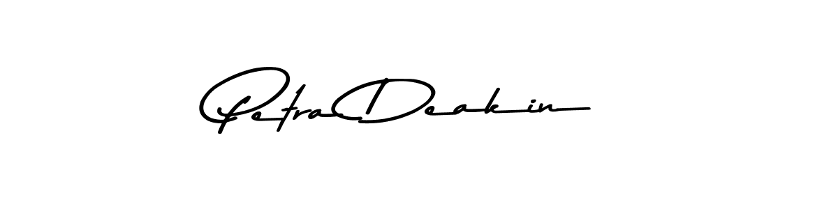 The best way (Asem Kandis PERSONAL USE) to make a short signature is to pick only two or three words in your name. The name Petra Deakin include a total of six letters. For converting this name. Petra Deakin signature style 9 images and pictures png