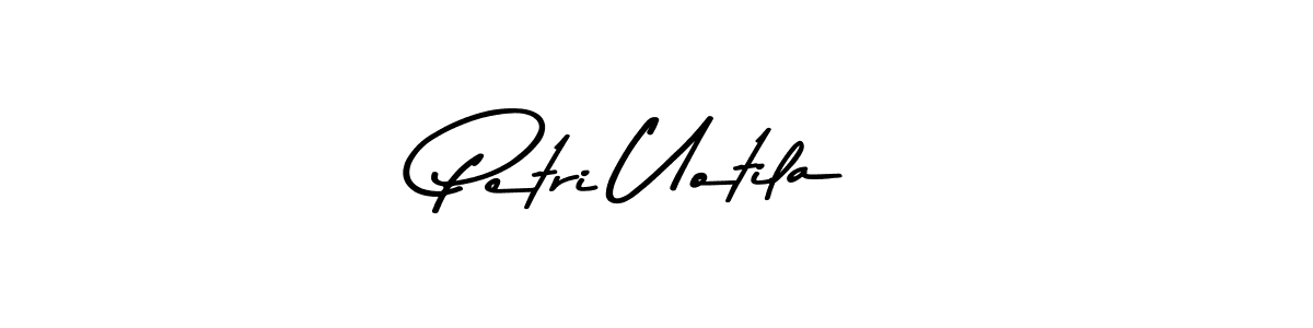 Asem Kandis PERSONAL USE is a professional signature style that is perfect for those who want to add a touch of class to their signature. It is also a great choice for those who want to make their signature more unique. Get Petri Uotila name to fancy signature for free. Petri Uotila signature style 9 images and pictures png