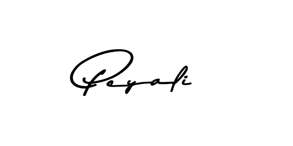 Design your own signature with our free online signature maker. With this signature software, you can create a handwritten (Asem Kandis PERSONAL USE) signature for name Peyali. Peyali signature style 9 images and pictures png