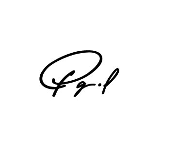 Make a beautiful signature design for name Pg.l. With this signature (Asem Kandis PERSONAL USE) style, you can create a handwritten signature for free. Pg.l signature style 9 images and pictures png