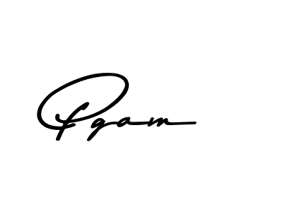 Also we have Pgam name is the best signature style. Create professional handwritten signature collection using Asem Kandis PERSONAL USE autograph style. Pgam signature style 9 images and pictures png