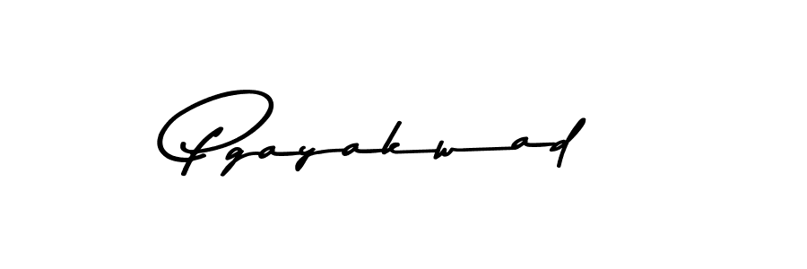 Use a signature maker to create a handwritten signature online. With this signature software, you can design (Asem Kandis PERSONAL USE) your own signature for name Pgayakwad. Pgayakwad signature style 9 images and pictures png