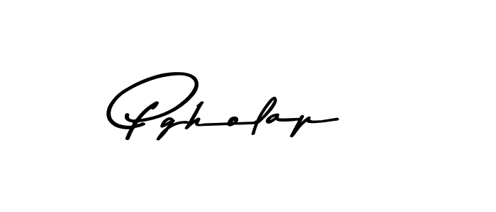 Design your own signature with our free online signature maker. With this signature software, you can create a handwritten (Asem Kandis PERSONAL USE) signature for name Pgholap. Pgholap signature style 9 images and pictures png
