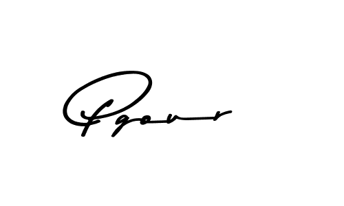 Use a signature maker to create a handwritten signature online. With this signature software, you can design (Asem Kandis PERSONAL USE) your own signature for name Pgour. Pgour signature style 9 images and pictures png