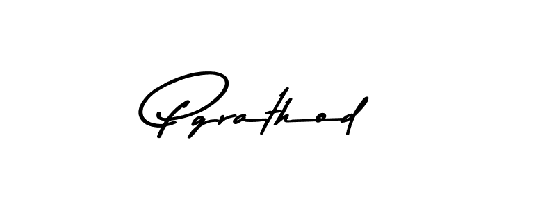 Design your own signature with our free online signature maker. With this signature software, you can create a handwritten (Asem Kandis PERSONAL USE) signature for name Pgrathod. Pgrathod signature style 9 images and pictures png