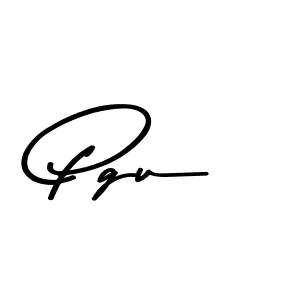 Also we have Pgu name is the best signature style. Create professional handwritten signature collection using Asem Kandis PERSONAL USE autograph style. Pgu signature style 9 images and pictures png