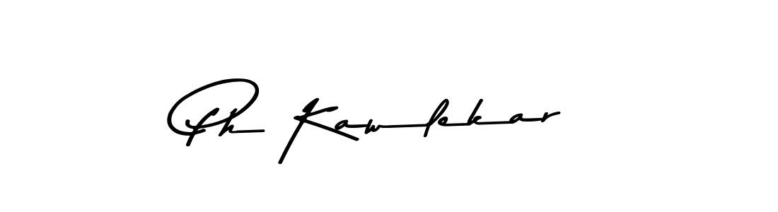 Use a signature maker to create a handwritten signature online. With this signature software, you can design (Asem Kandis PERSONAL USE) your own signature for name Ph Kawlekar. Ph Kawlekar signature style 9 images and pictures png