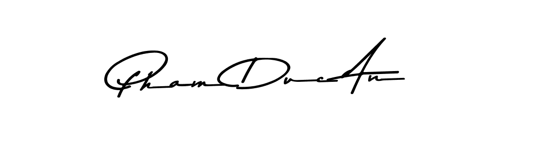 The best way (Asem Kandis PERSONAL USE) to make a short signature is to pick only two or three words in your name. The name Pham Duc An include a total of six letters. For converting this name. Pham Duc An signature style 9 images and pictures png