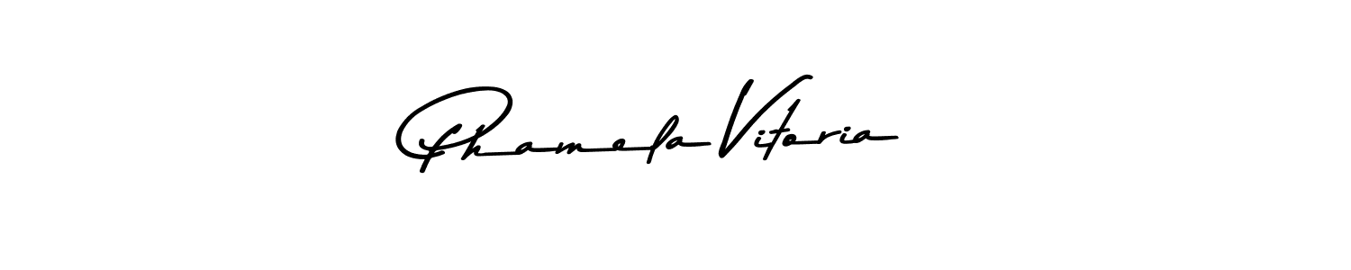 Here are the top 10 professional signature styles for the name Phamela Vitoria. These are the best autograph styles you can use for your name. Phamela Vitoria signature style 9 images and pictures png